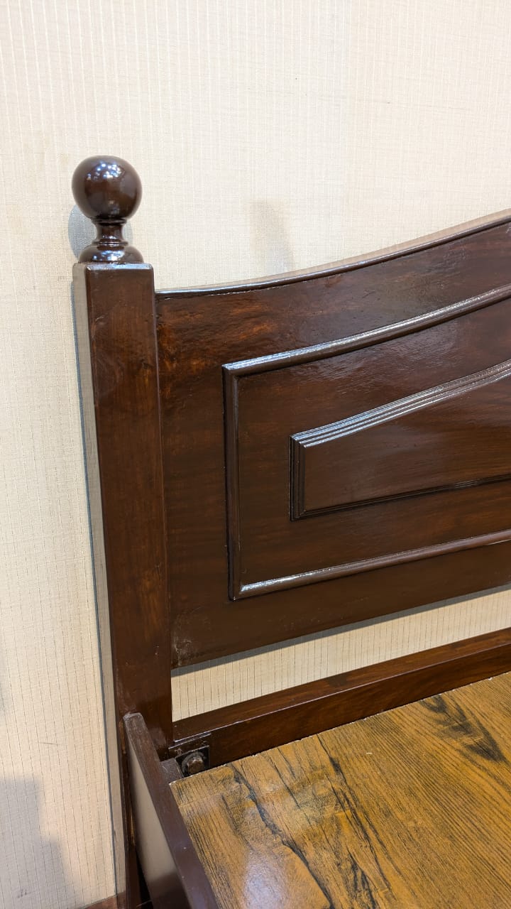 Sheesham wood and Sheesham Ply Single Bed