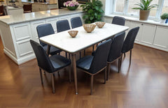 ✨Imported SA Star Home ✨ Marble Top 8 Seater Dining Table