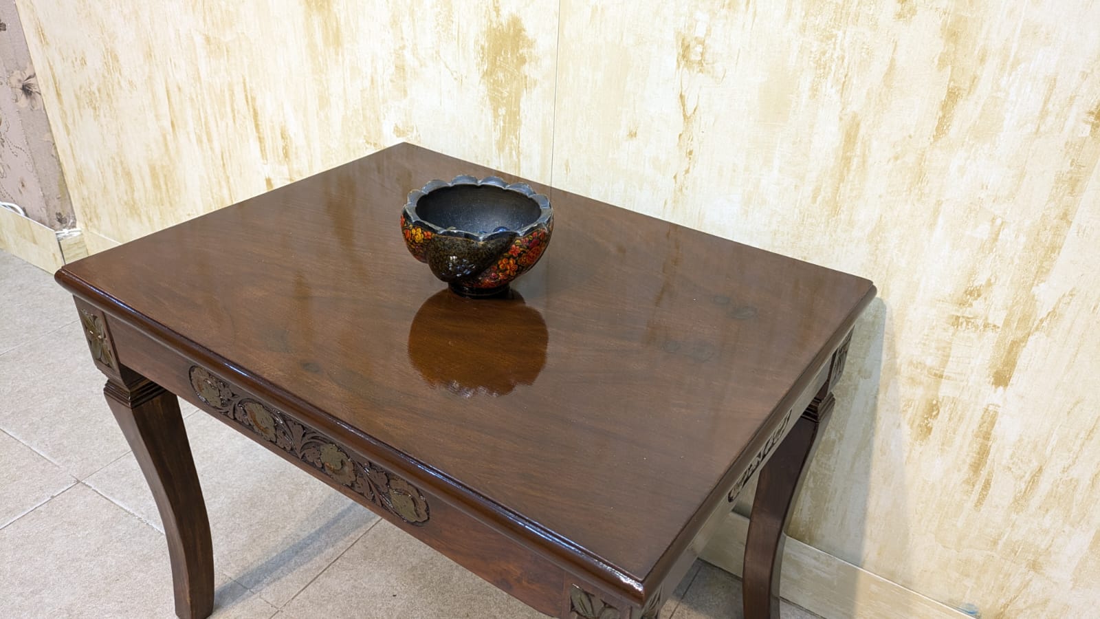Center Table with 2 Side Tables Set