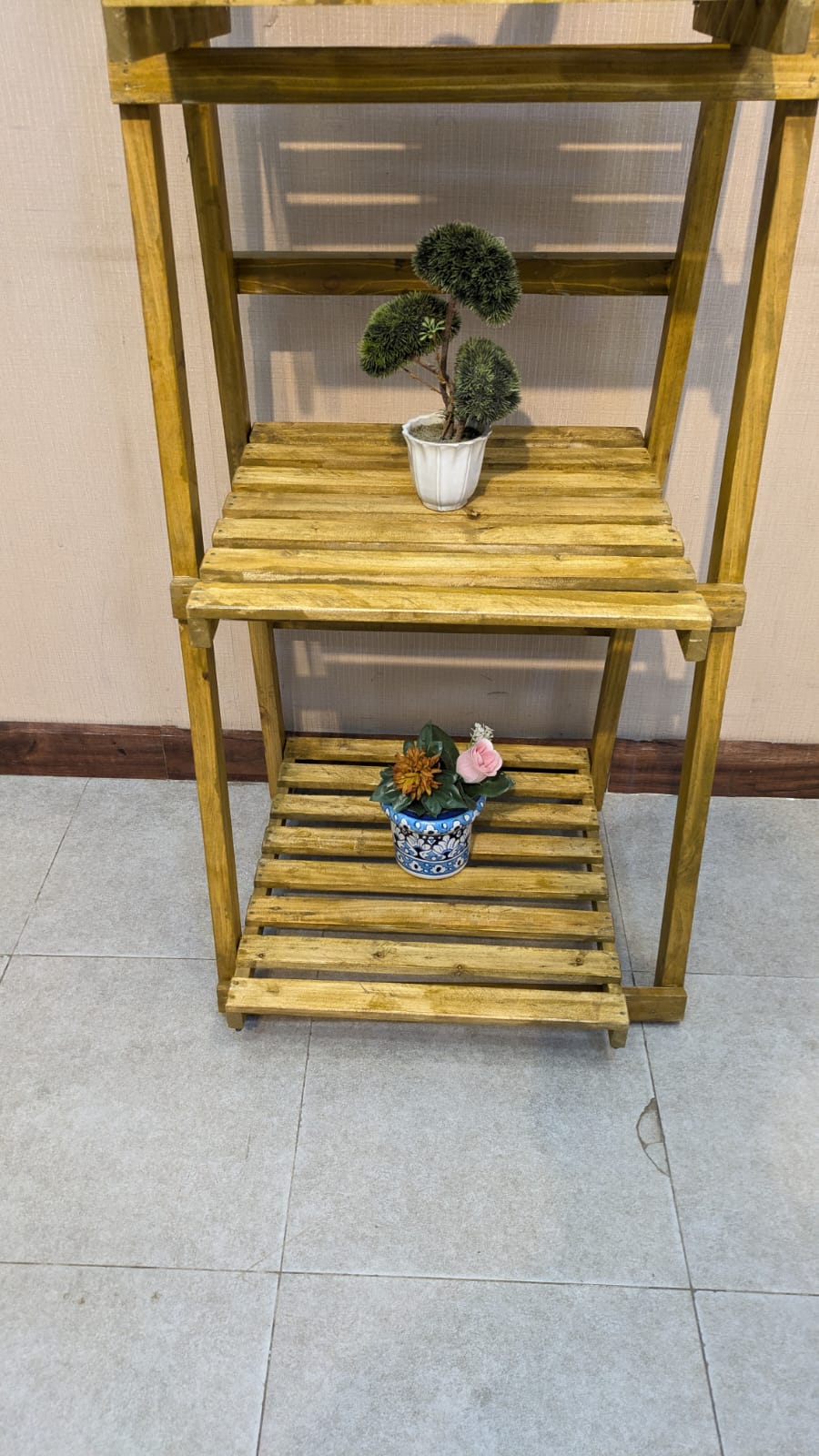 Brand New Foldable Wooden Display Rack
