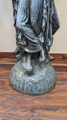 New Pair Of Roman Style Pedestals / Planters