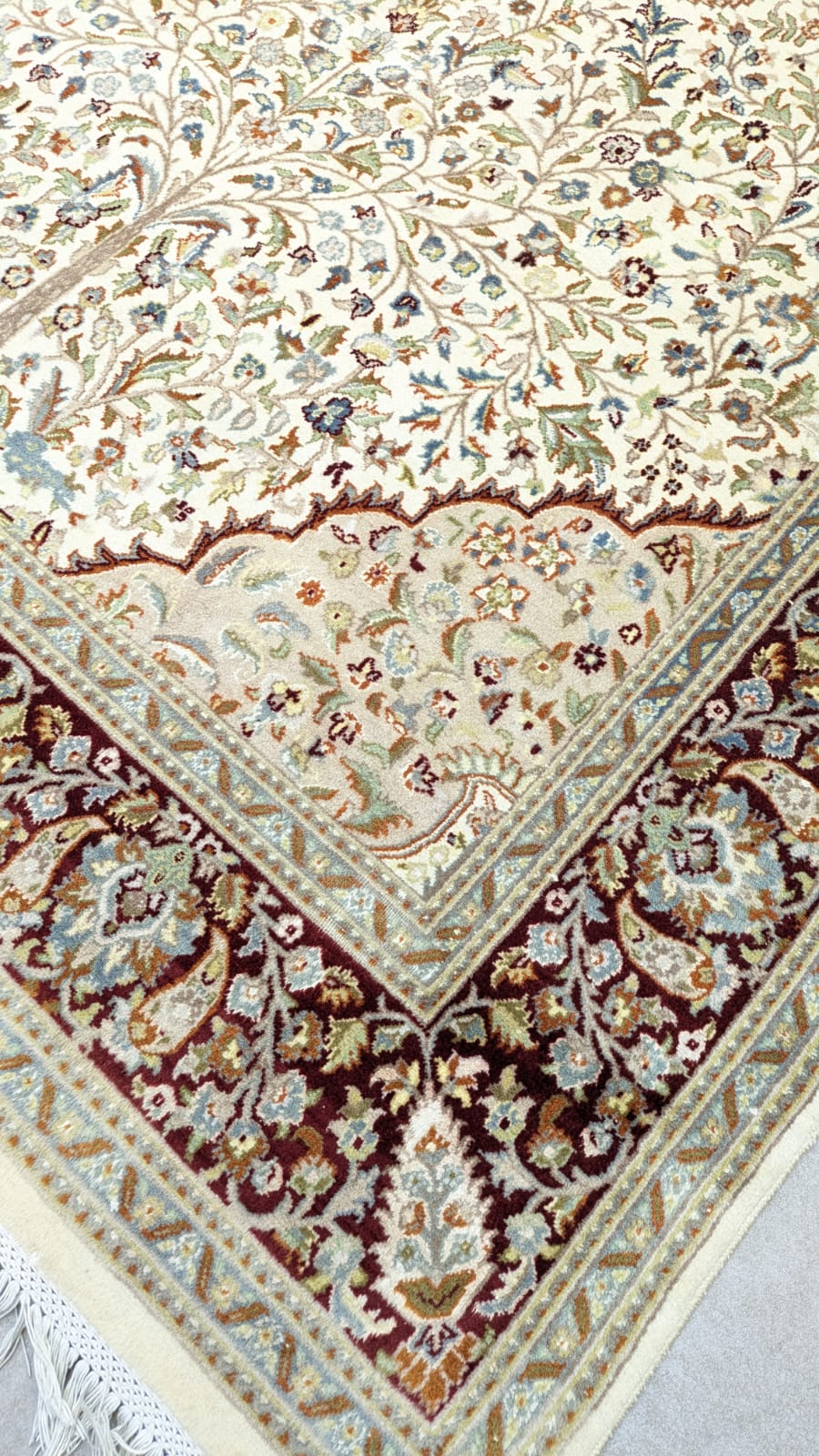 Vintage Persian Hand Knotted Carpet
