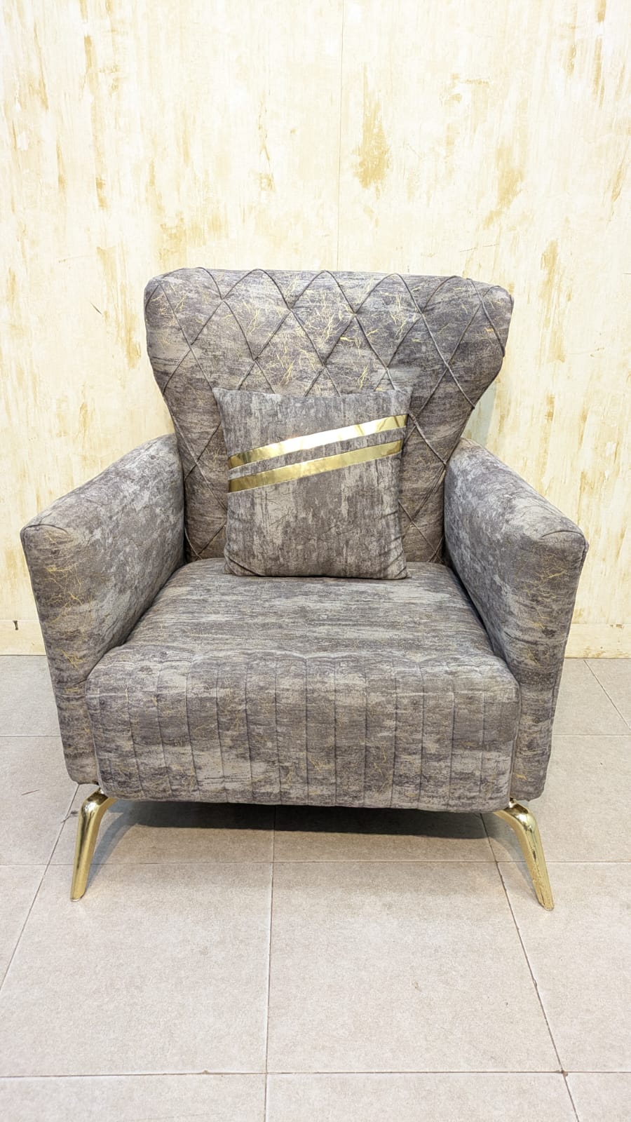 Turkish Design 7 Seater Sofa Set with Center Table