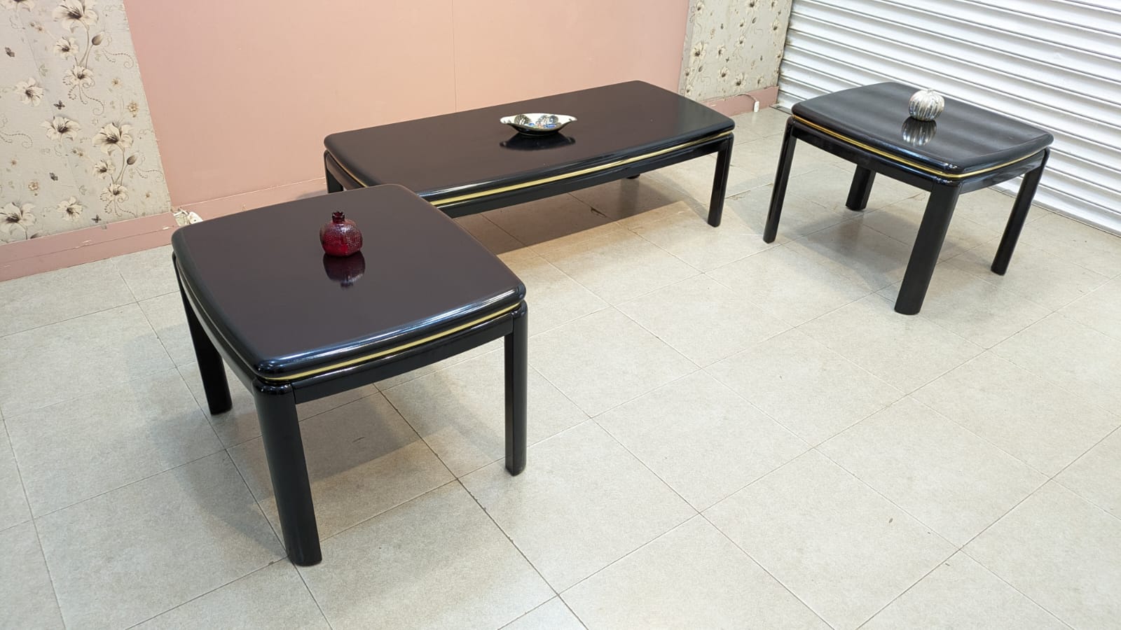 Imported Made In Taiwan Center Table Side Table Set
