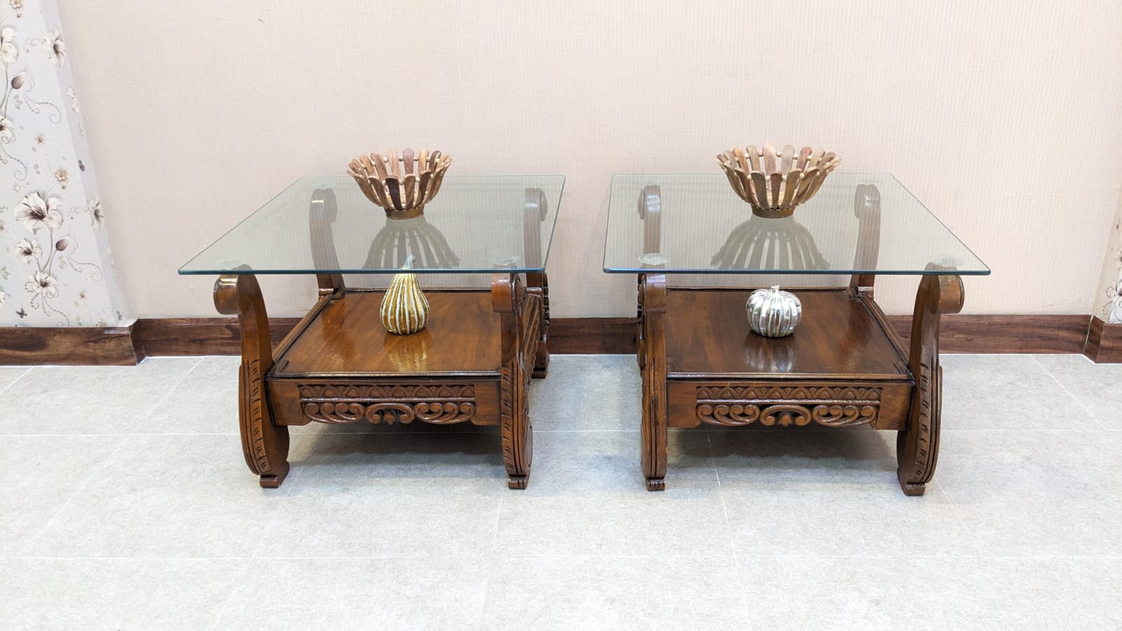 Pair Of Corner Tables
