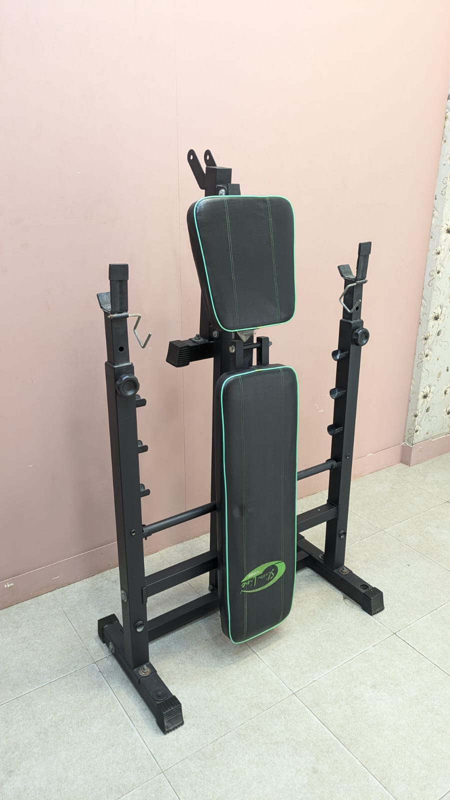 Heavy-Duty Adjustable Gym Bench Press