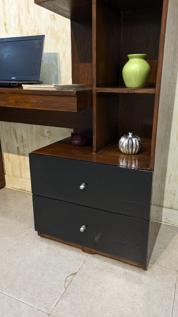 Study Table with Book Shelf
