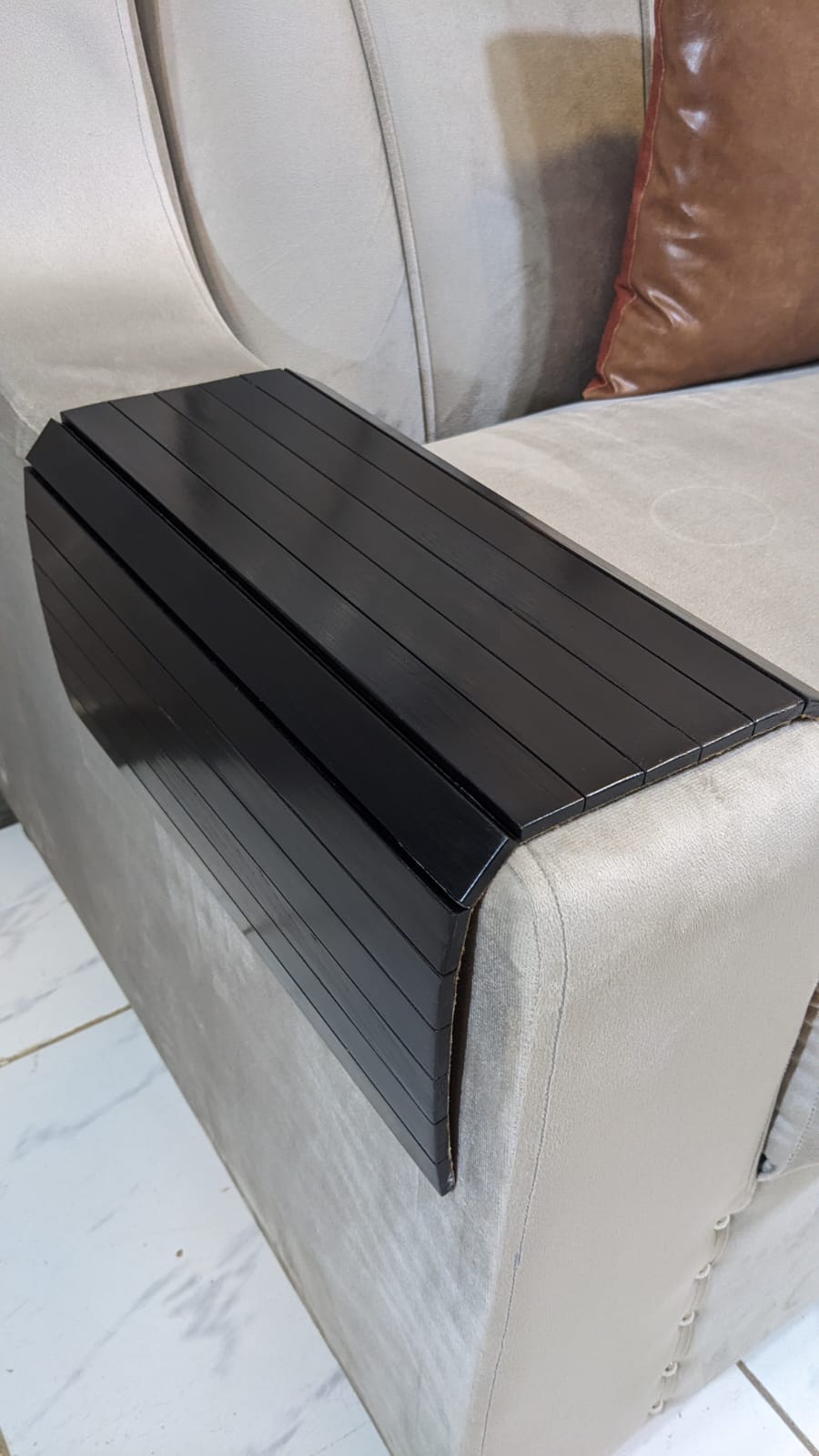 Brand New Wooden Sofa Armrest Table