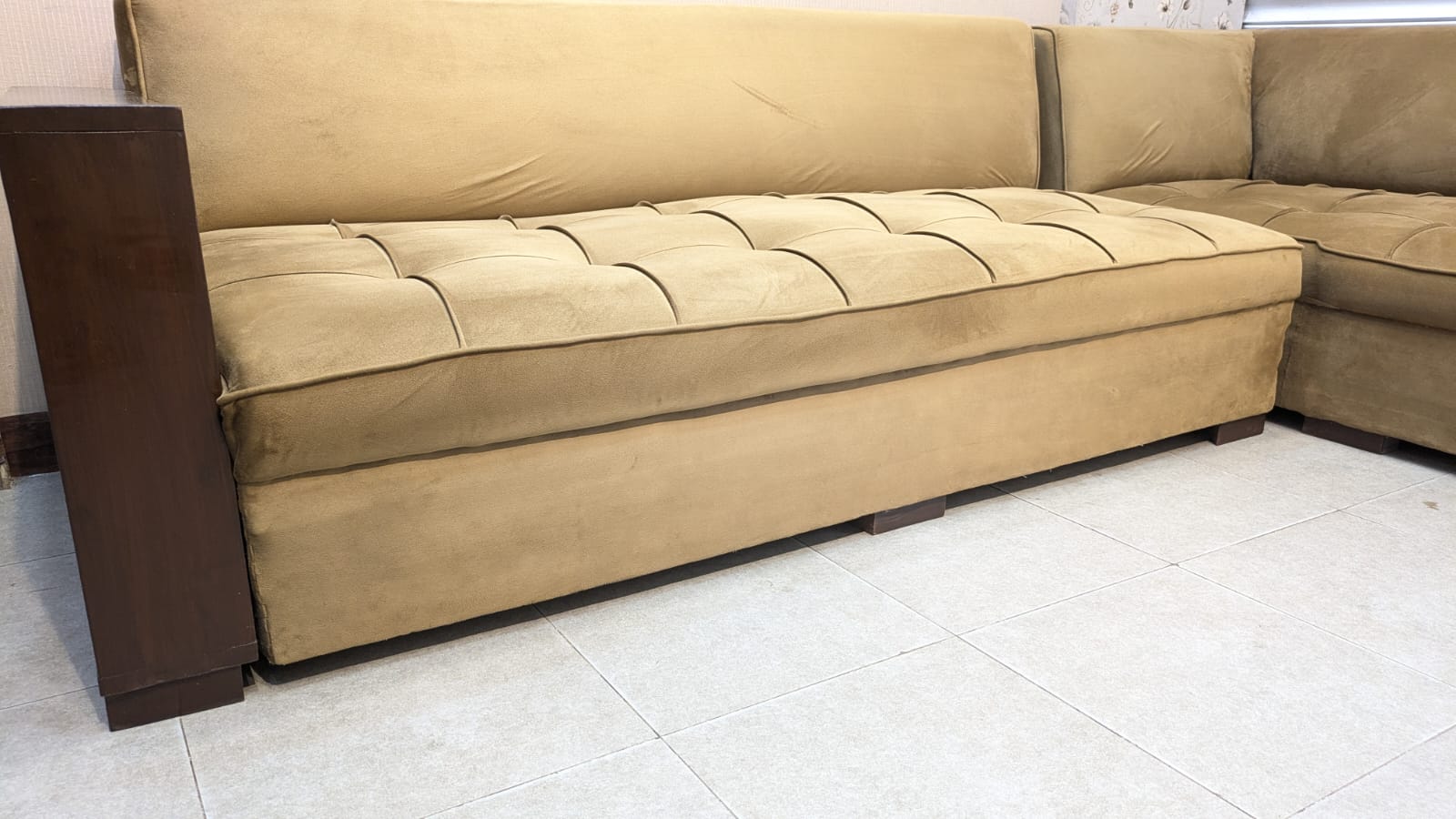 6 Seater L Shape Sofa Set