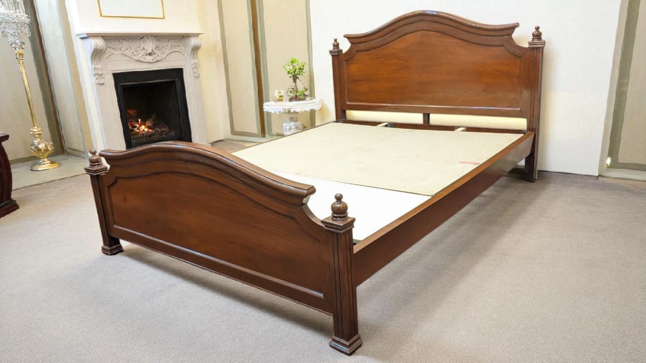 Sheesham Wood Queen Size Bed
