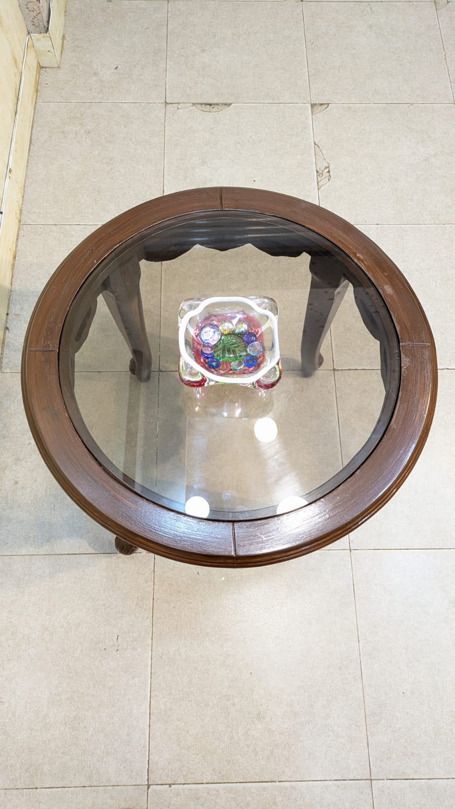 Beautiful Solid Sheesham Wood Coffee Chair Set