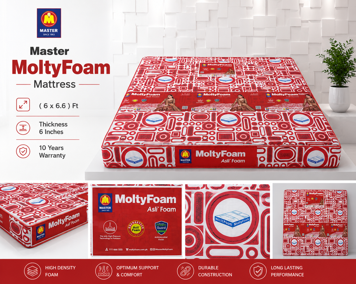 Brand New Master Molty Foam Mattress
