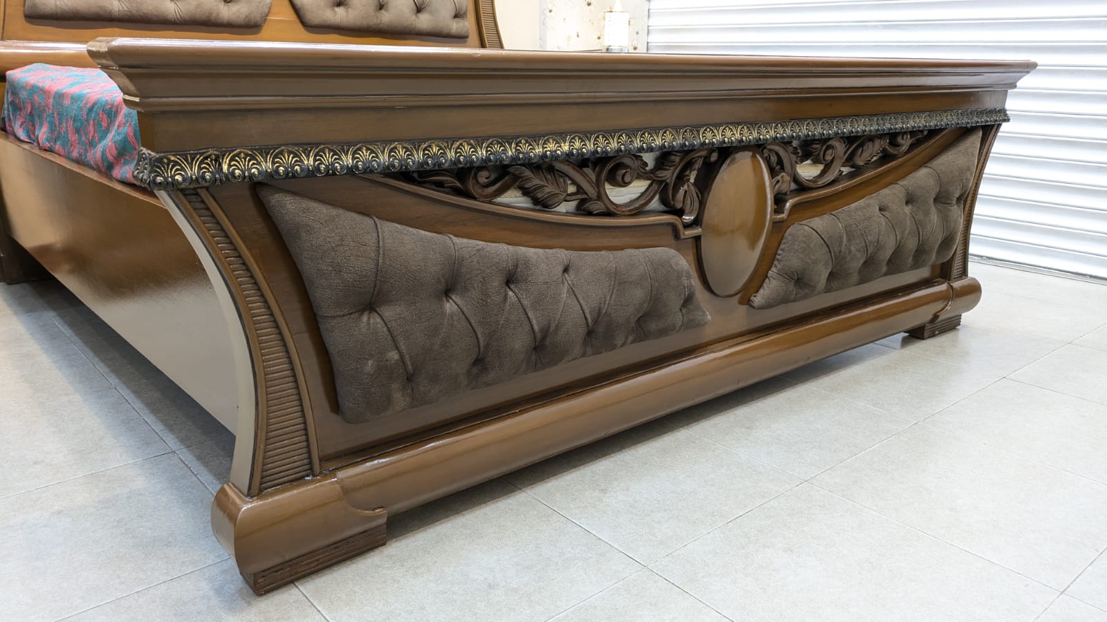 King Size Bed Set with Spring Air Mattress