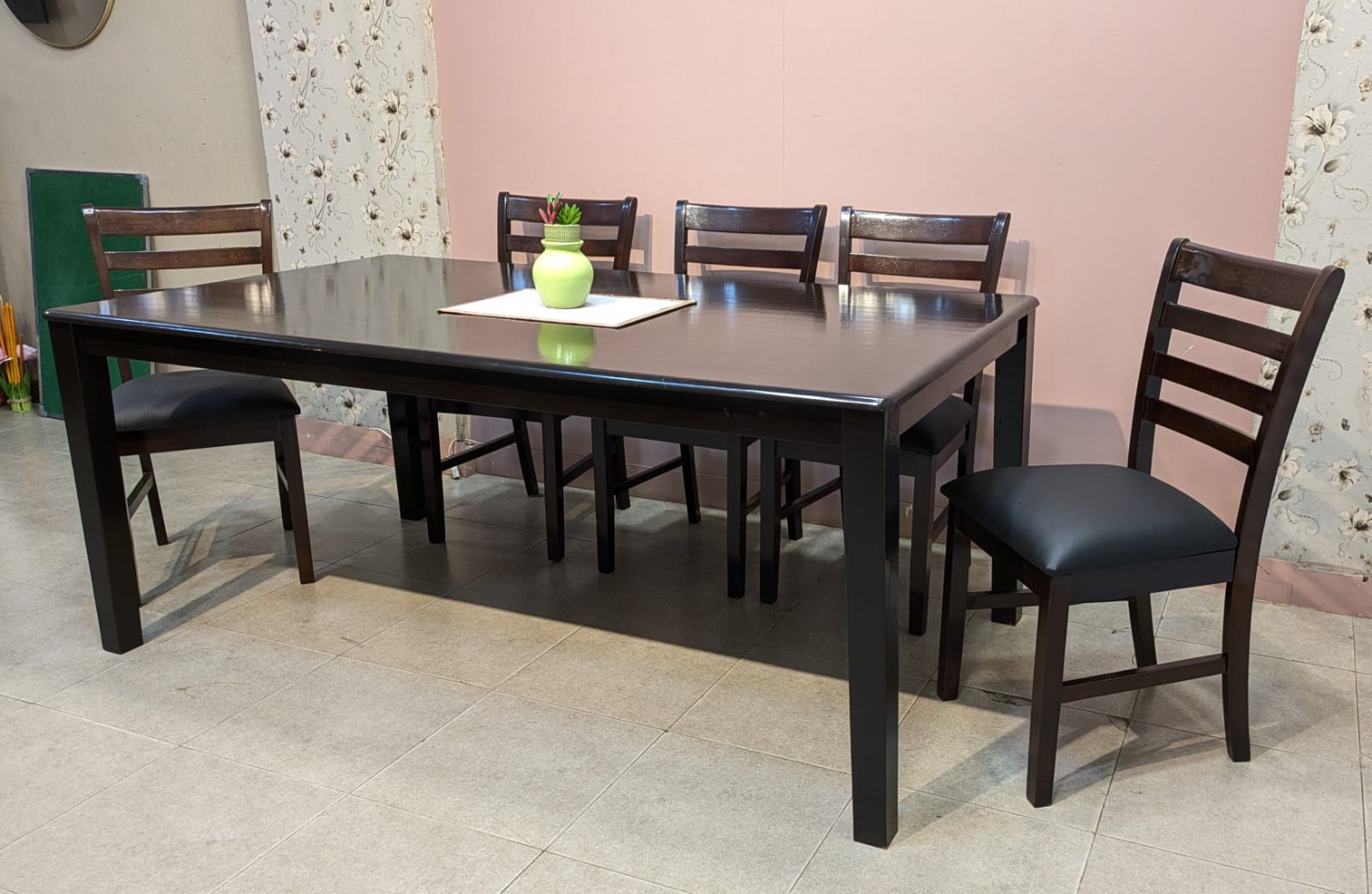 Imported Made In Malaysia 8 Seater Dining Table Set