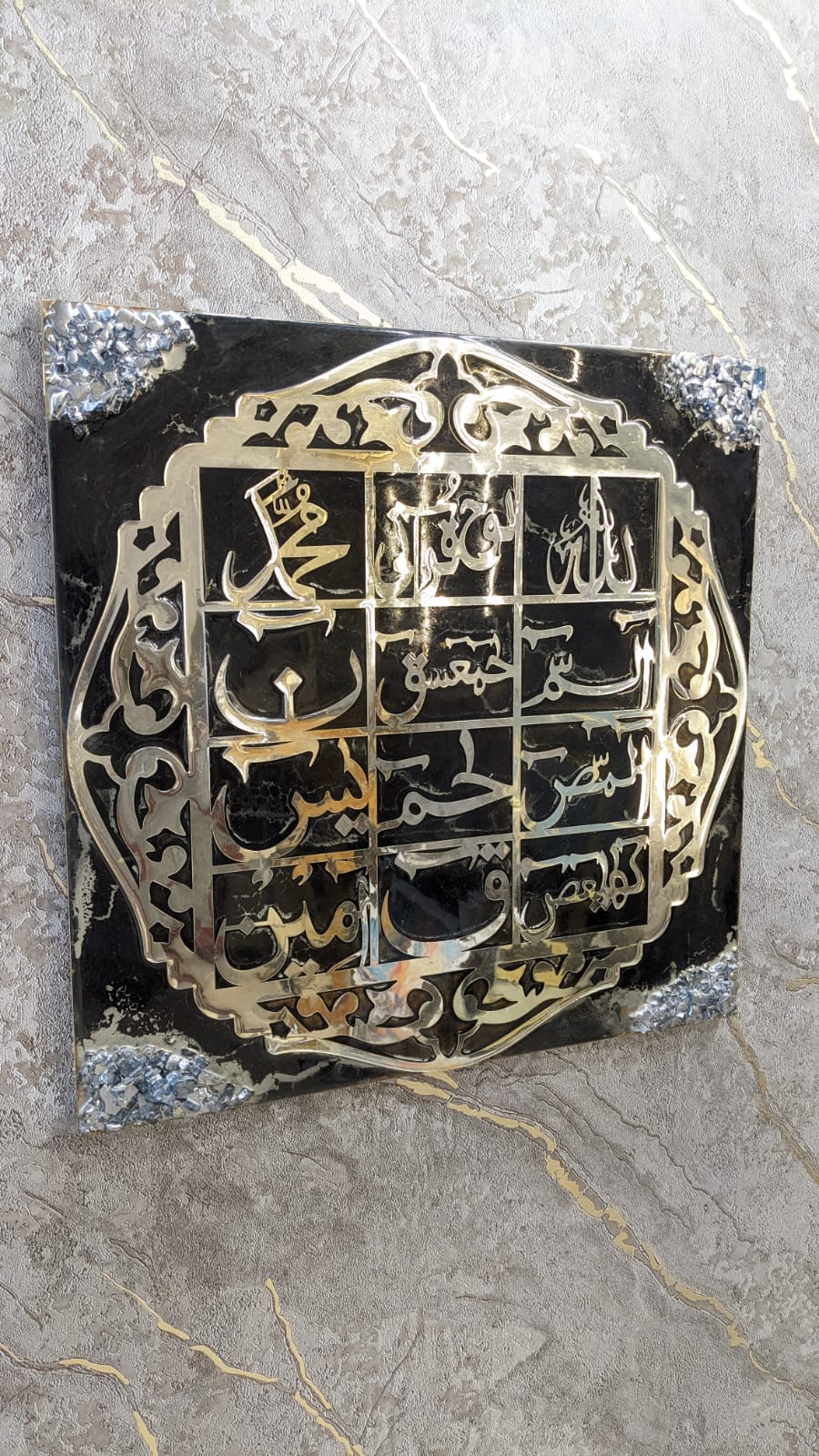 Resin Art Work Wall Mounted Frame