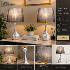 Brand New Pair Of Table Lamps