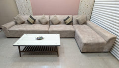 L shape sofa