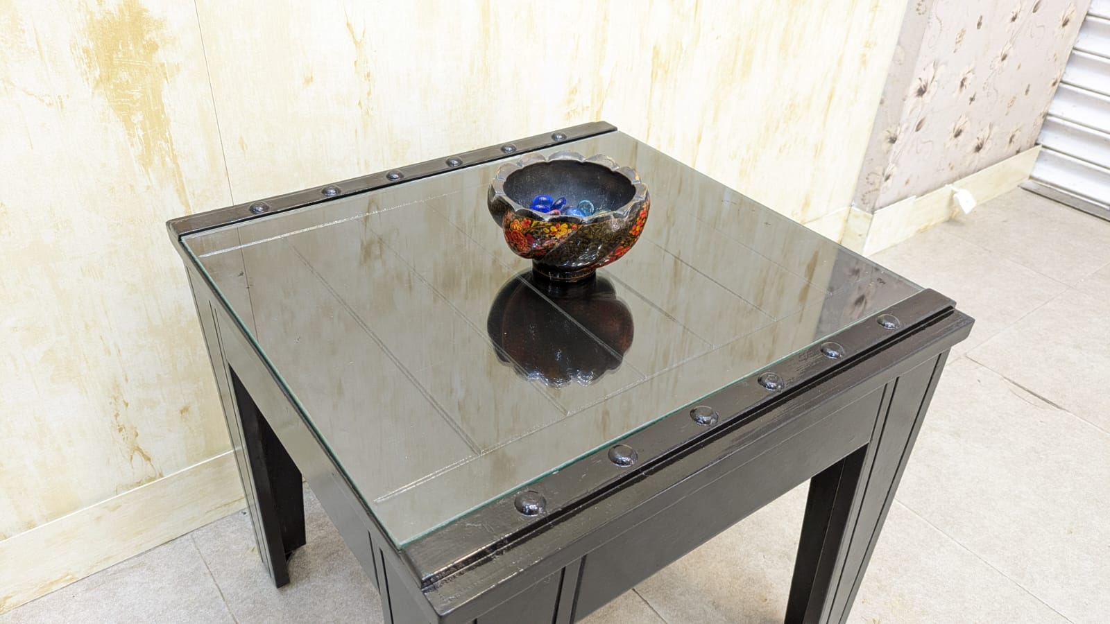 Center Table with 2 Side Tables Set