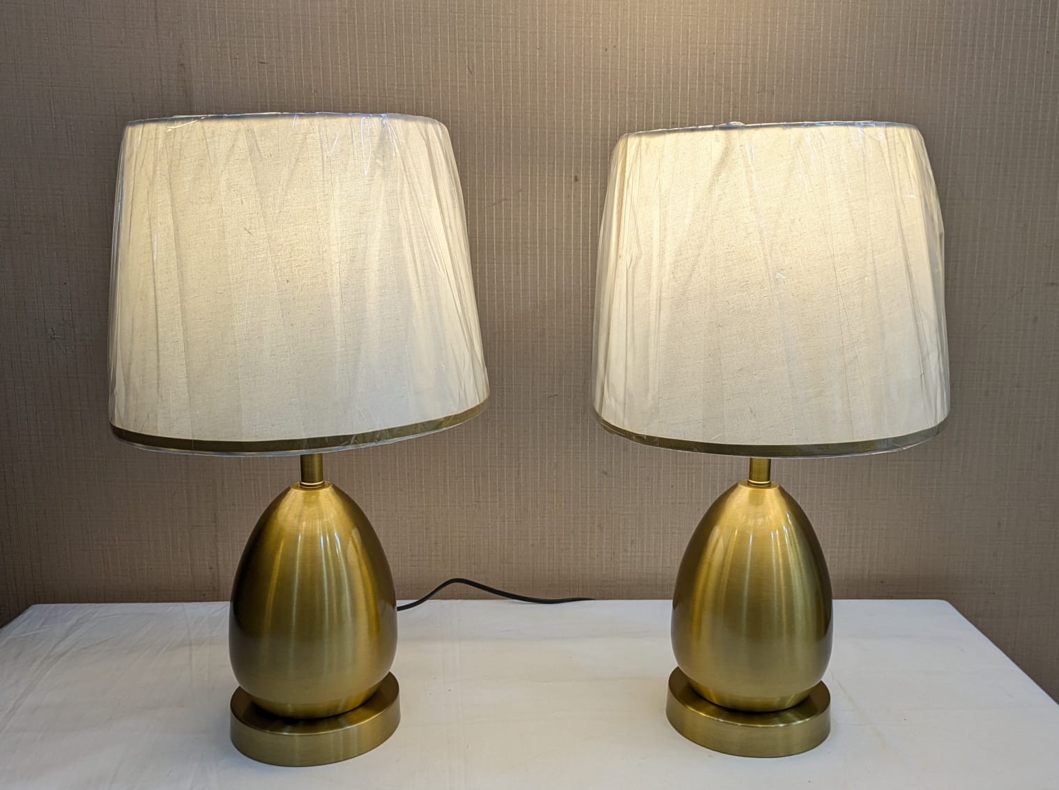 Brand New Pair Of Table Lamps