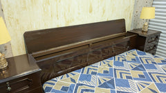 King Size Bed With 2 Side Tables