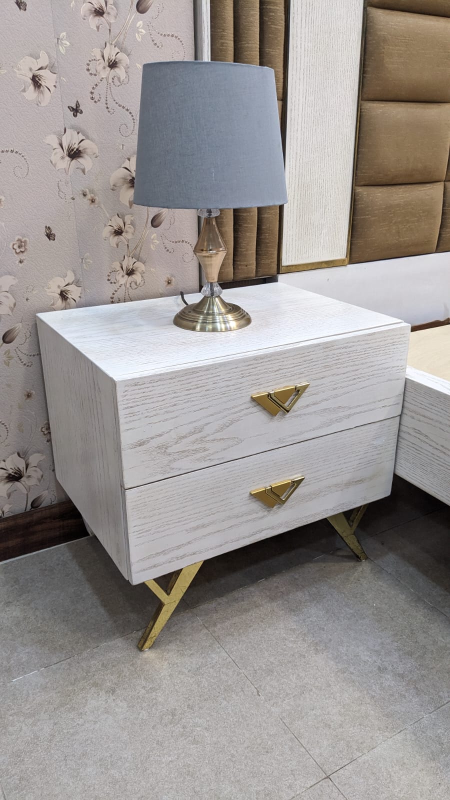 King Size Bedroom Set with Spring Mattress