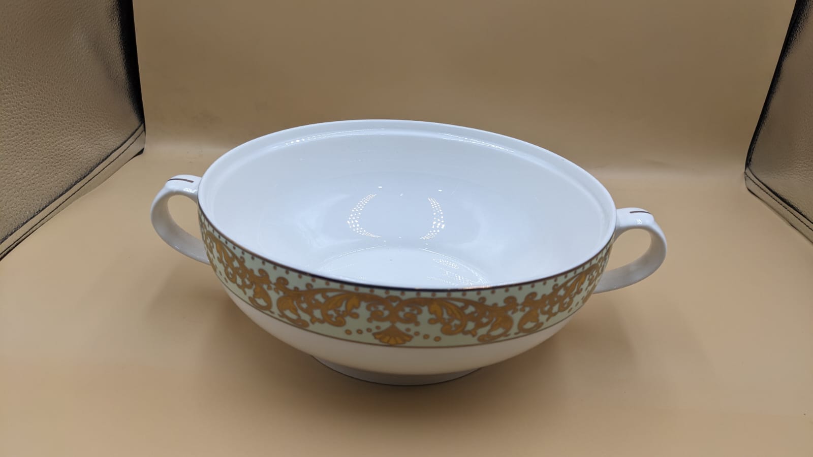 Imported 21 Pieces New Bone China Soup Set