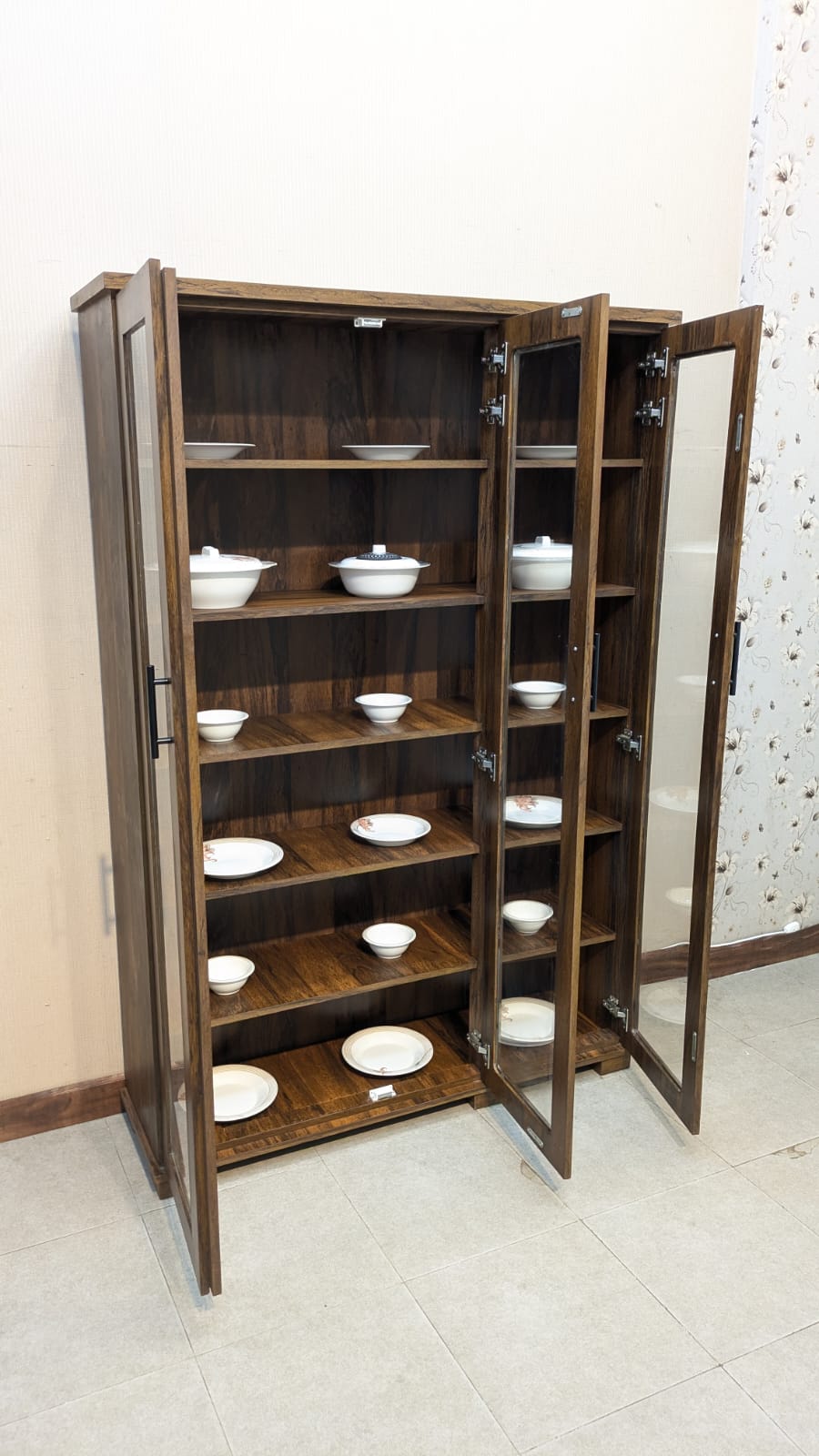 Brand New 3 Door Crockery Divider