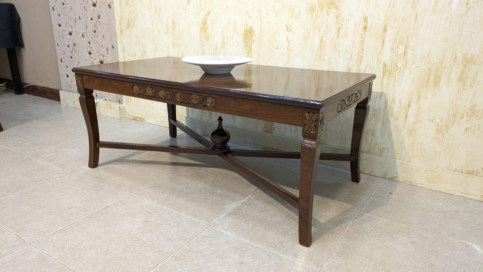 Center Table with 2 Side Tables Set