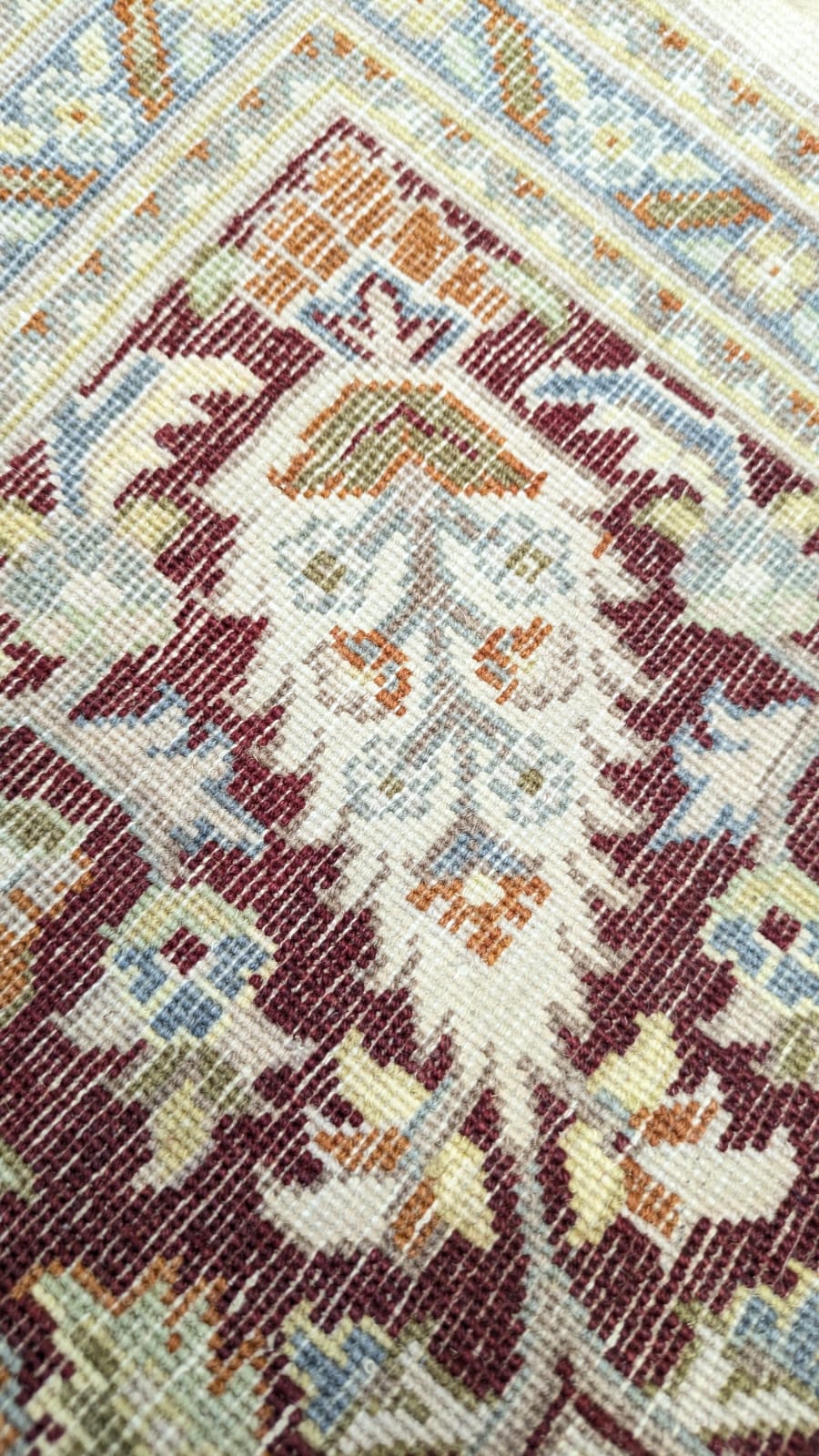 Vintage Persian Hand Knotted Carpet