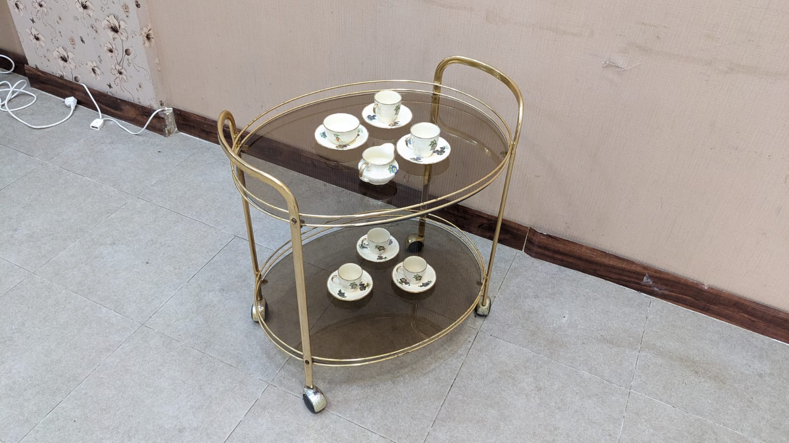 2 Tier Tea Trolley