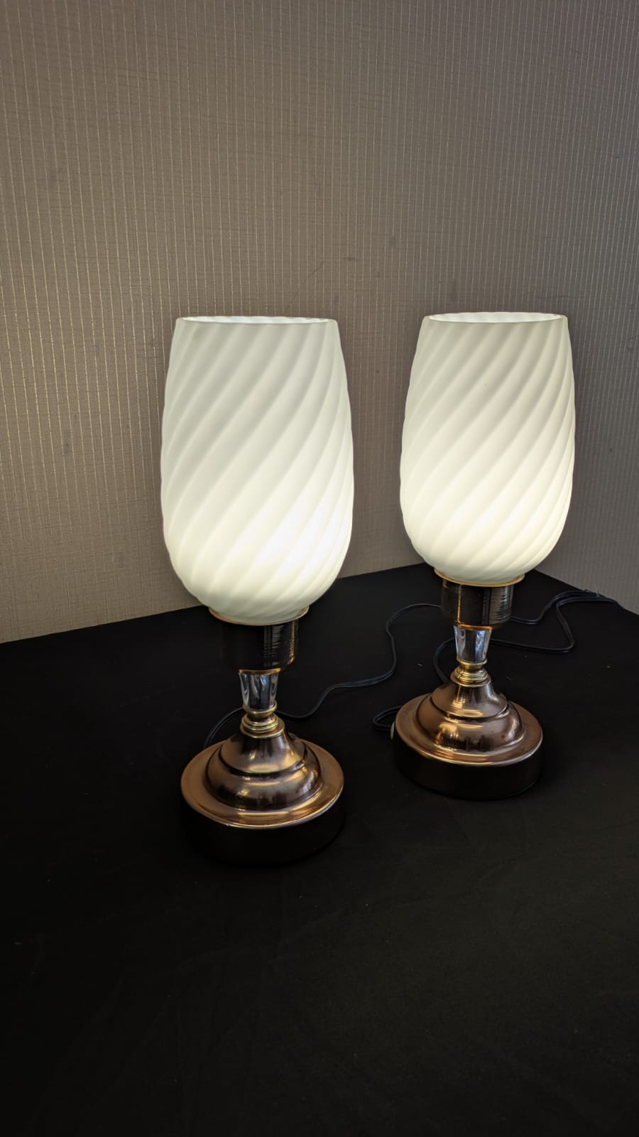 Brand New 3 In 1 Pair Of Lamps