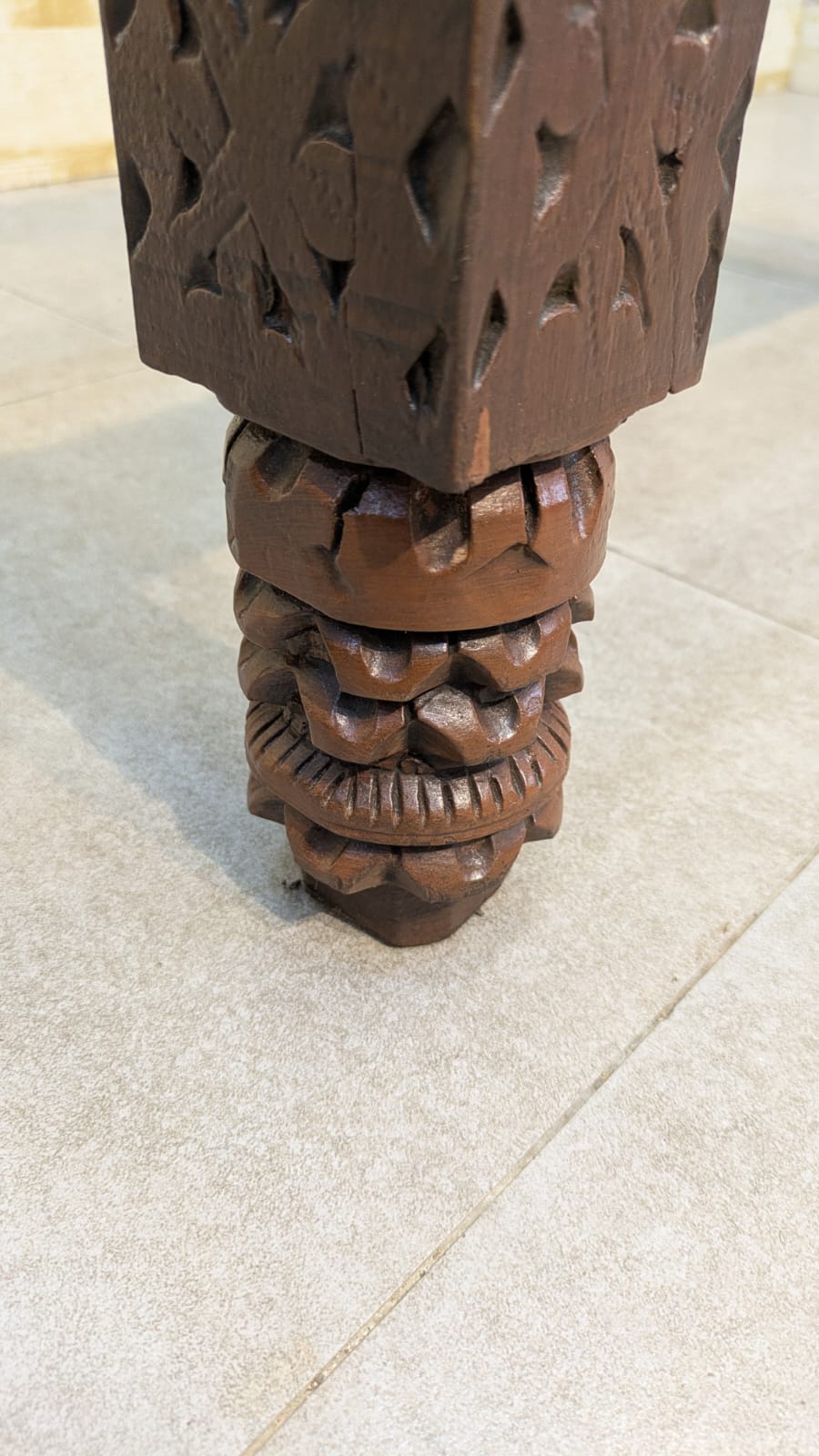 Solid Sheesham Wood Center Table