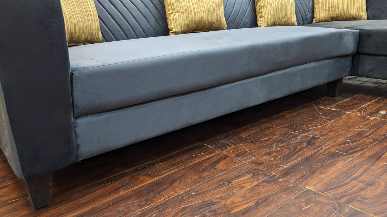 New 6 Seater L Shape Sofa Set