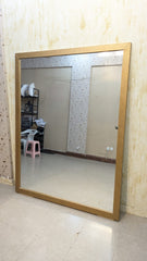 Large size Wooden Wall Mirror