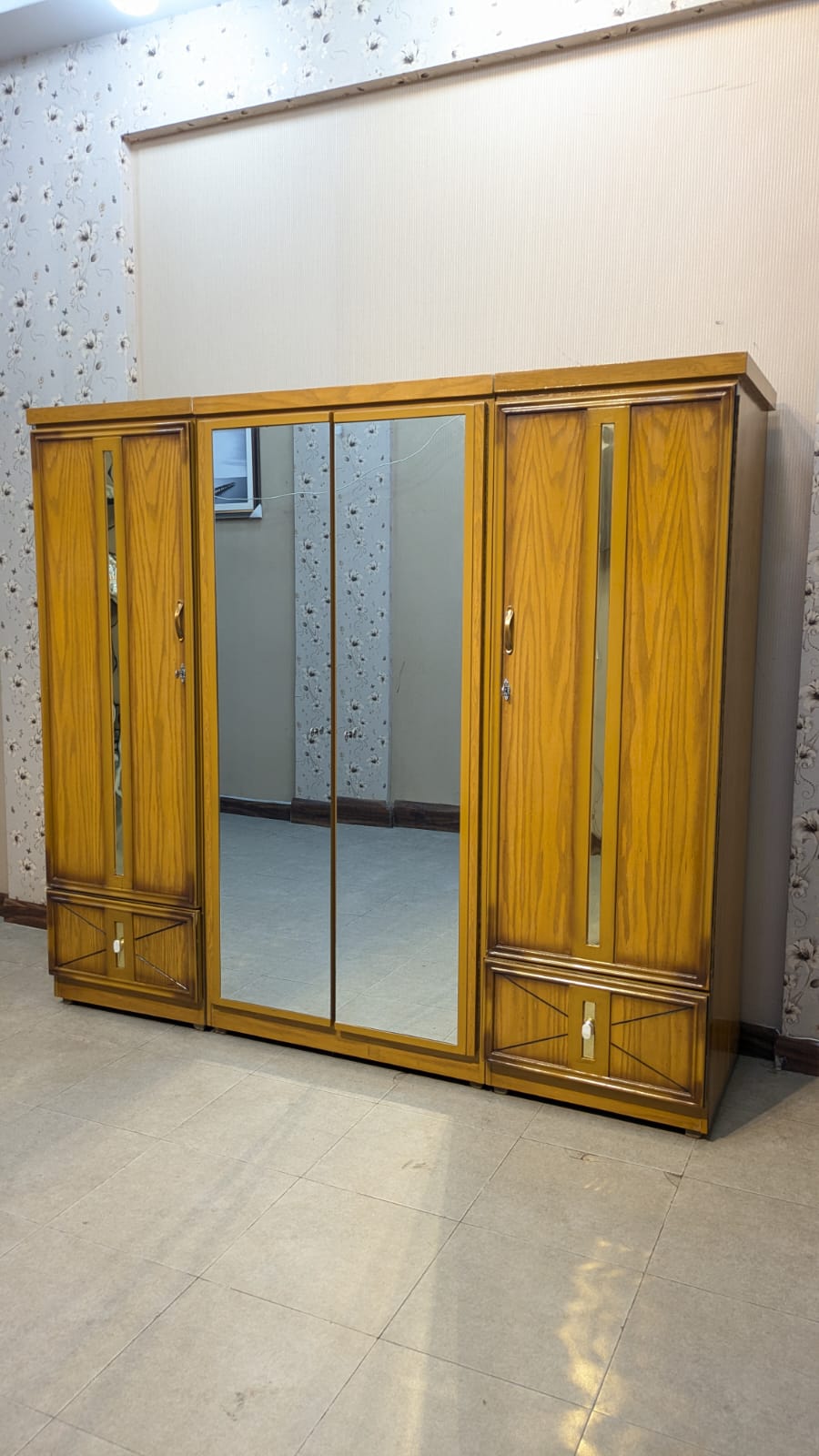 Turkish King Size Bedroom Set with Mattress