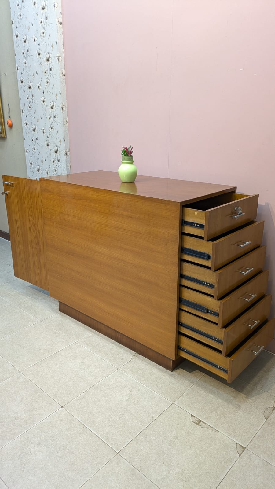Teak PLY Multipurpose Cabinet