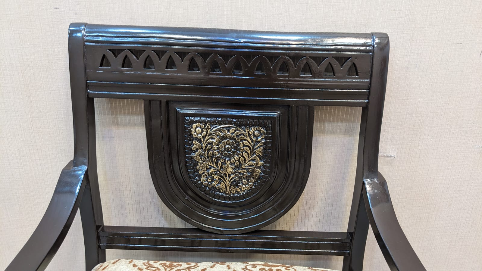 Solid Sheesham Wood 4 Seater Sofa Set