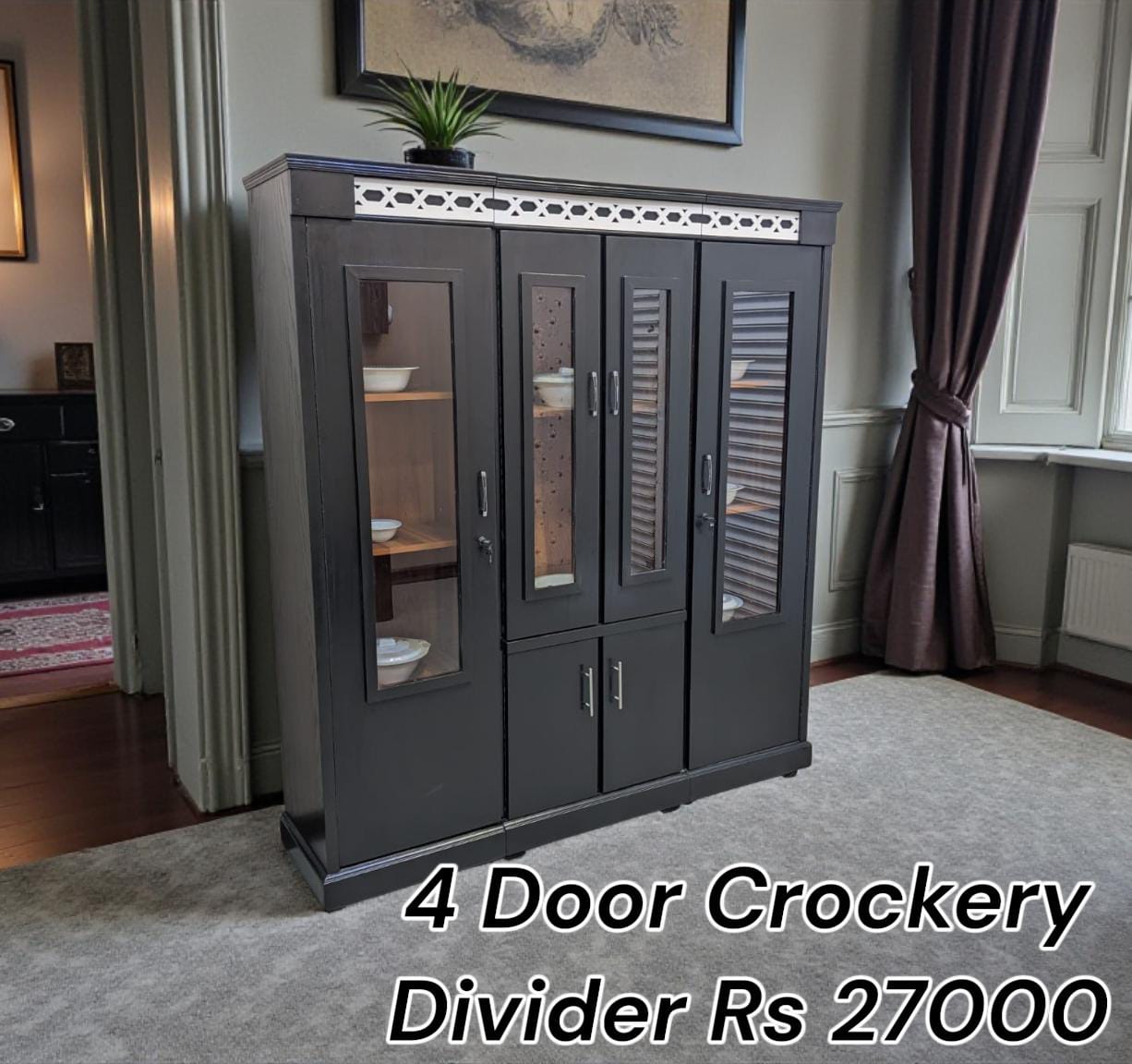 4 Door Corckery Divider