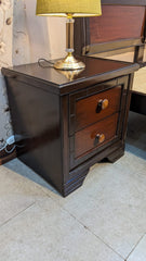 Queen Size Bed With 2 Side Tables