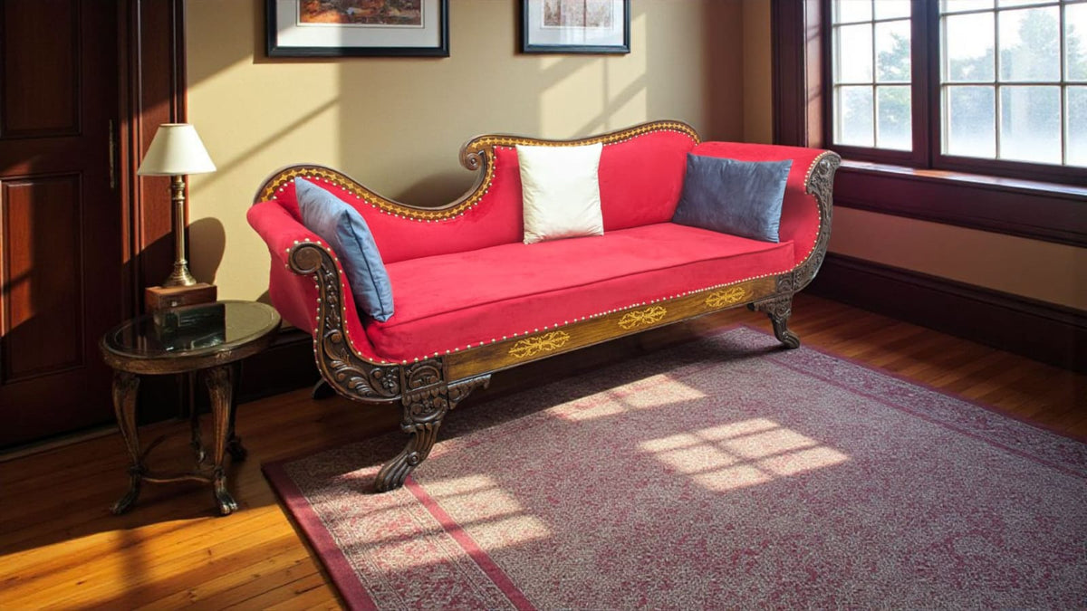 Solid Sheesham Wood 3 Seater Divan