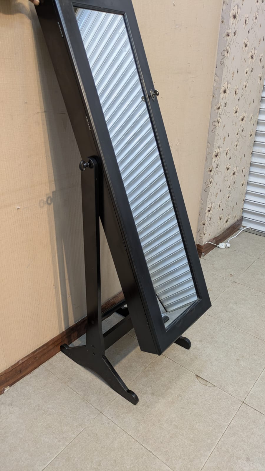 Imported Jewelry Cabinet with Full Length Mirror