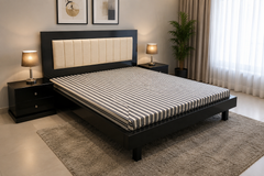 King Size Bed With 2 Side Tables