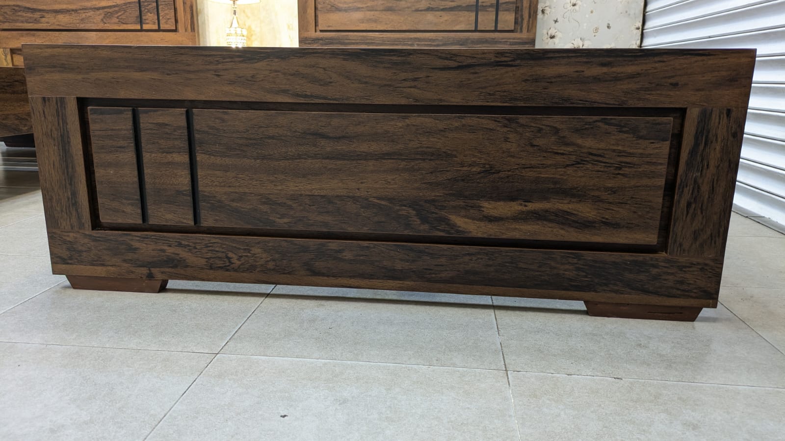 Brand New Pair of Single Beds with Shared Side Table