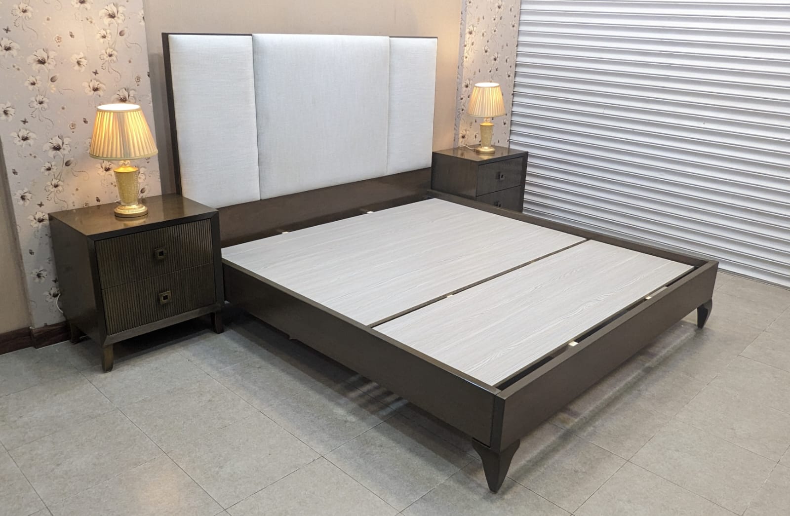 Modern King Size Bed Set
