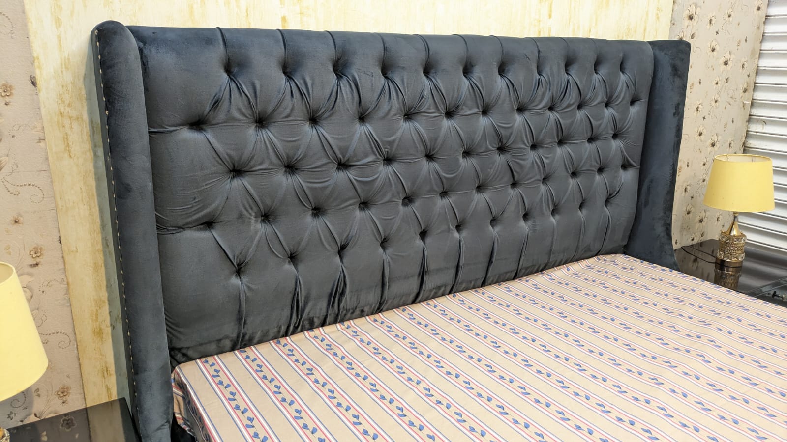 Modern King Size Bed Set