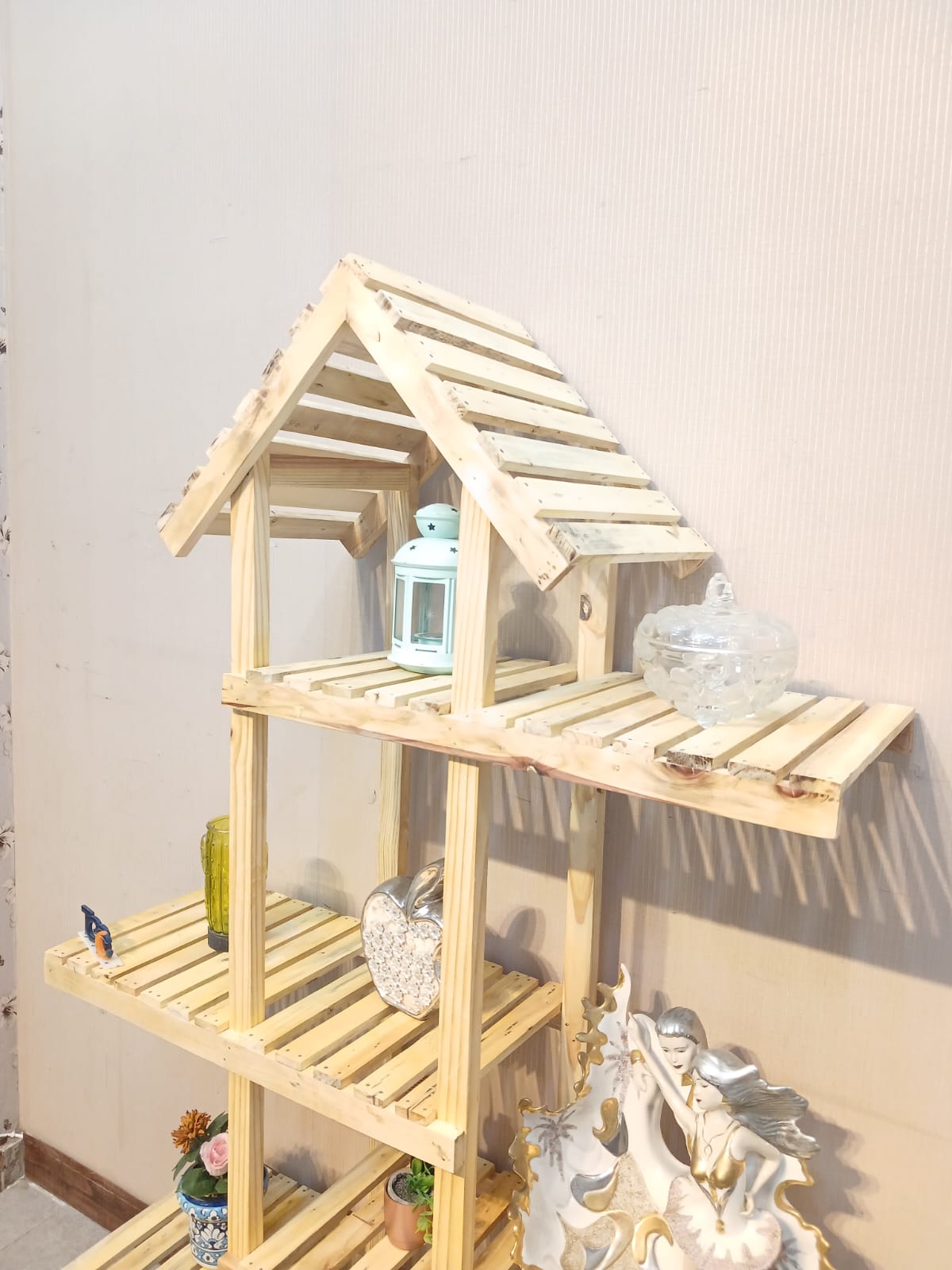 Brand New House Style Wooden Display Rack
