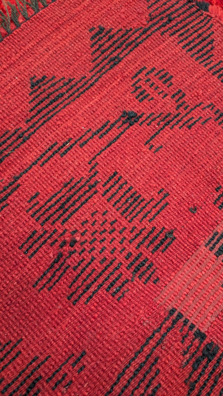 Vintage Morrocan Design Hand Knotted Carpet