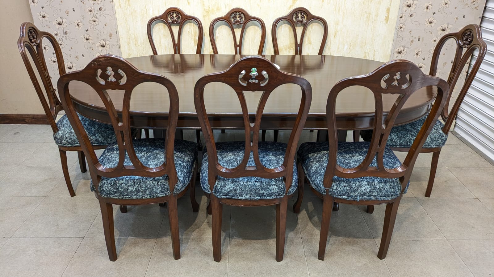 Sheesham Wood 8 Seater Dining Table