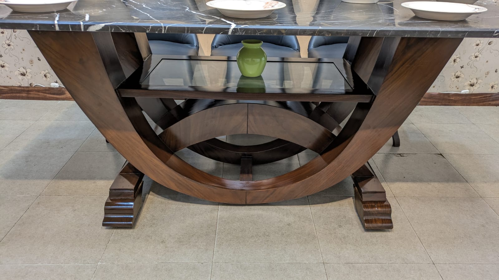 Marble Top 8 Seater Dining Table