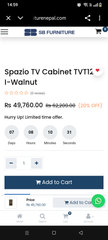 🔥Sb Furniture 🔥 Tv Cabinet
